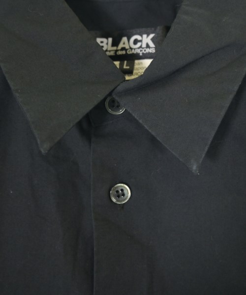 BLACK COMME des GARCONS（ブラックコムデギャルソン）カジュアルシャツ 黒 サイズ:L メンズ/2200643756113