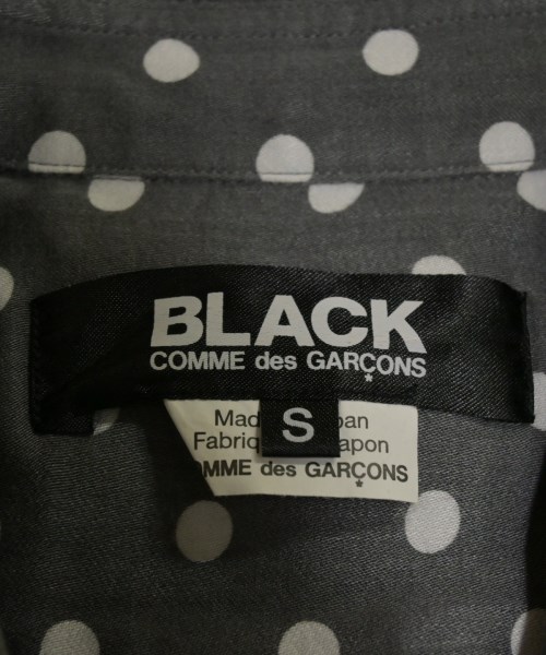 BLACK COMME des GARCONS（ブラックコムデギャルソン）カジュアルシャツ グレー サイズ:S レディース/2200643824188