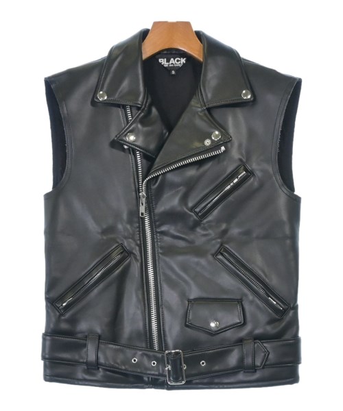 BLACK COMME des GARCONS(ブラックコムデギャルソン)ライダース 黒 サイズ:S/2200644443043