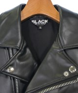BLACK COMME des GARCONS（ブラックコムデギャルソン）ライダース 黒 サイズ:S レディース/2200644443043