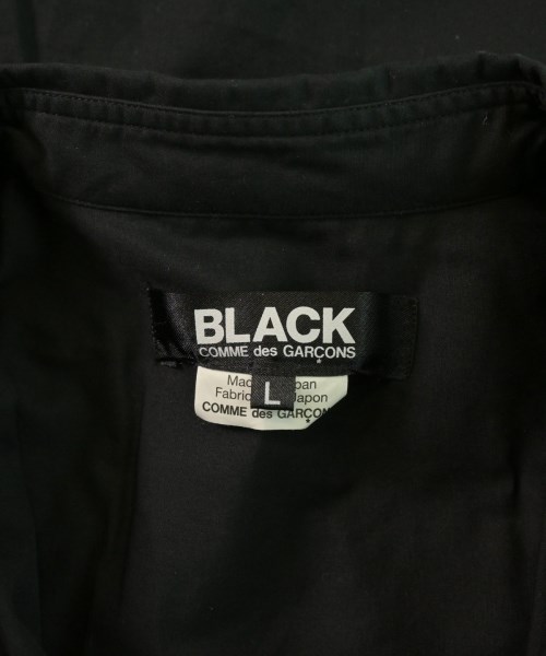BLACK COMME des GARCONS（ブラックコムデギャルソン）カジュアルシャツ 黒 サイズ:L メンズ/2200644566025