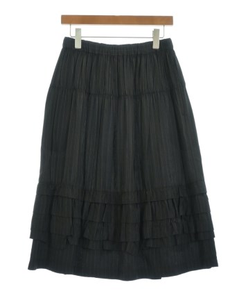 コムデギャルソンブラック レディースSサイズ 黒のキュロット ゴムウエスト BLACK COMME des GARCONS(ブラックコムデギャルソン)ロング