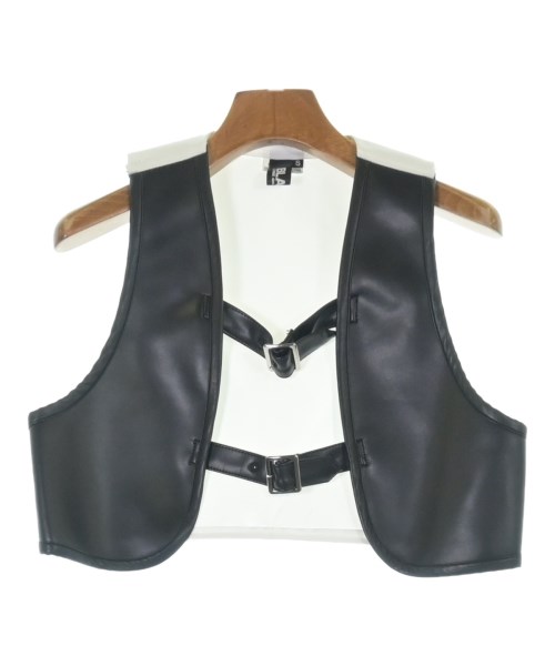 BLACK COMME des GARCONS(ブラックコムデギャルソン)ベスト 黒 サイズ:S/2200546460018