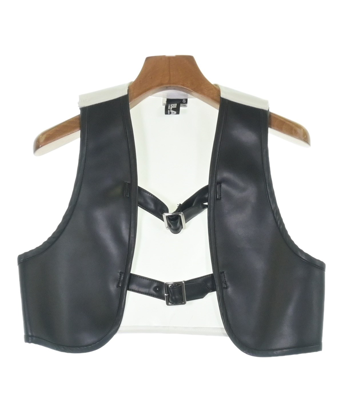 BLACK COMME des GARCONS（ブラックコムデギャルソン）ベスト 黒