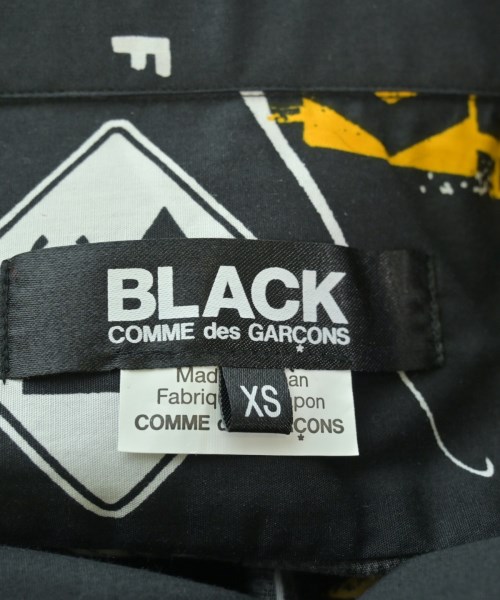 BLACK COMME des GARCONS（ブラックコムデギャルソン）カジュアルシャツ 黒 サイズ:XS レディース/2200546810035