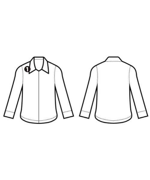 BLACK COMME des GARCONS（ブラックコムデギャルソン）カジュアルシャツ 黒 サイズ:XS レディース/2200546953046