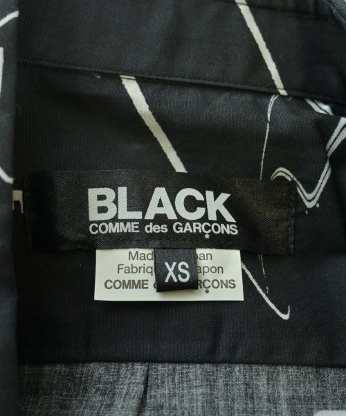 BLACK COMME des GARCONS（ブラックコムデギャルソン）カジュアルシャツ 黒 サイズ:XS レディース/2200546953046
