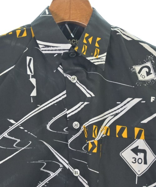 BLACK COMME des GARCONS（ブラックコムデギャルソン）カジュアルシャツ 黒 サイズ:XS レディース/2200546953046