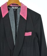 BLACK COMME des GARCONS（ブラックコムデギャルソン）カジュアルジャケット 黒 サイズ:S レディース/2200546954036