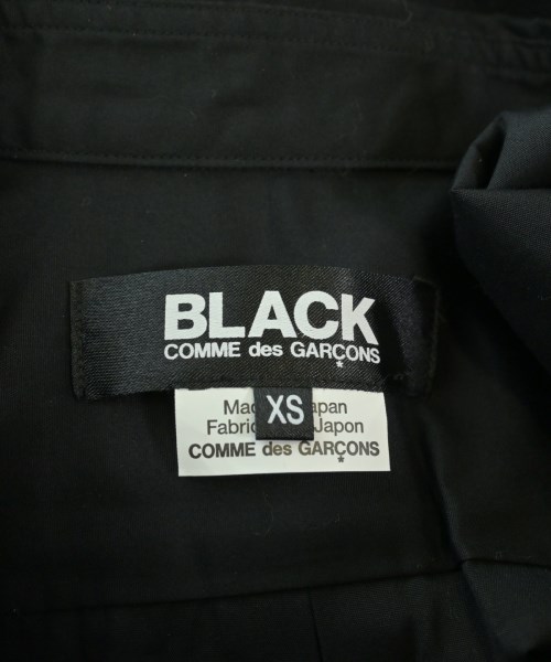 BLACK COMME des GARCONS（ブラックコムデギャルソン）カジュアルシャツ 黒 サイズ:XS レディース/2200547968032