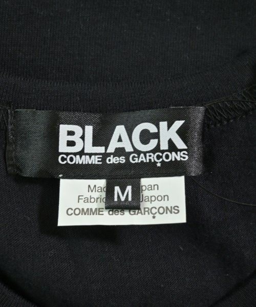 BLACK COMME des GARCONS（ブラックコムデギャルソン）Tシャツ・カットソー 黒 サイズ:M メンズ/2200547880143