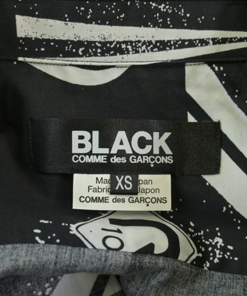 BLACK COMME des GARCONS（ブラックコムデギャルソン）カジュアルシャツ 黒 サイズ:XS レディース/2200548987186