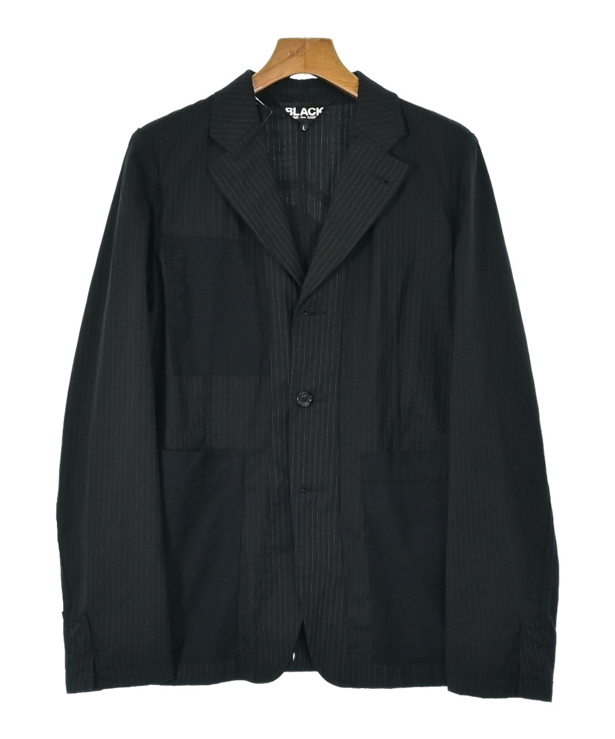 BLACK COMME des GARCONS ブラックコムデギャルソン カジュアルジャケット メンズ 【古着】【中古】 BLACK COMME des GARCONS（ブラックコムデギャルソン）カジュアル