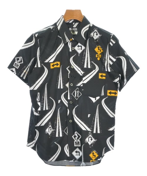BLACK COMME des GARCONS(ブラックコムデギャルソン)カジュアルシャツ 黒 サイズ:M/2200550549099