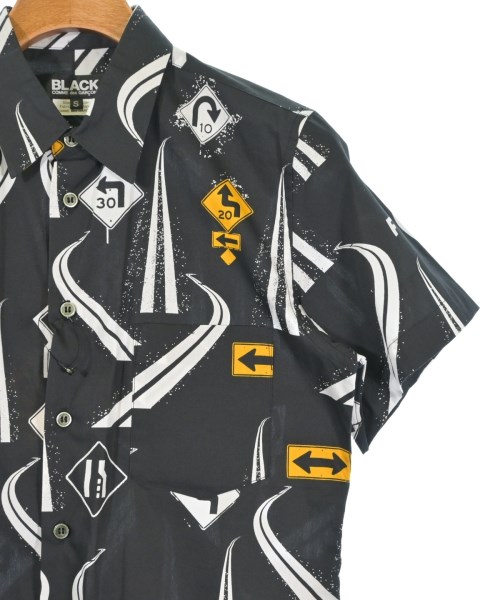 BLACK COMME des GARCONS（ブラックコムデギャルソン）カジュアルシャツ 黒 サイズ:M メンズ/2200550549099