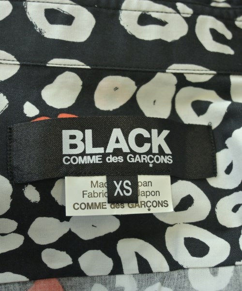 BLACK COMME des GARCONS（ブラックコムデギャルソン）カジュアルシャツ 黒 サイズ:XS レディース/2200550549112