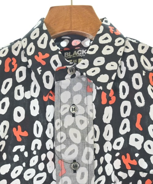 BLACK COMME des GARCONS（ブラックコムデギャルソン）カジュアルシャツ 黒 サイズ:XS レディース/2200550549129