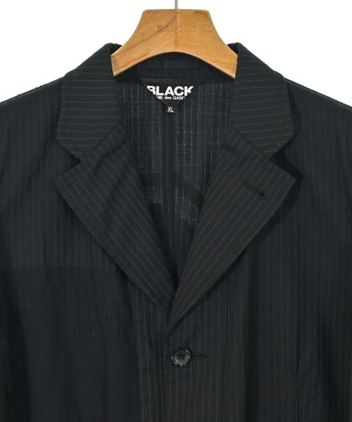 BLACK COMME des GARCONS（ブラックコムデギャルソン）カジュアルジャケット 黒 サイズ:XL メンズ/2200550753151