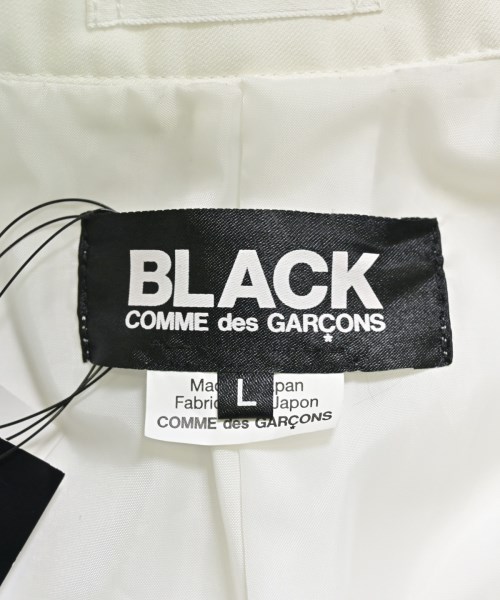 BLACK COMME des GARCONS（ブラックコムデギャルソン）カジュアルジャケット 白 サイズ:L メンズ/2200552475020
