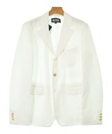 BLACK COMME des GARCONS（ブラックコムデギャルソン）カジュアルジャケット 白 サイズ:L メンズ/2200552475020