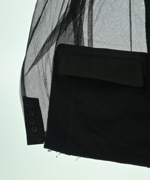 BLACK COMME des GARCONS（ブラックコムデギャルソン）カジュアルジャケット 黒 サイズ:S メンズ/2200621732030