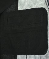 BLACK COMME des GARCONS（ブラックコムデギャルソン）カジュアルジャケット 黒 サイズ:S メンズ/2200621732030