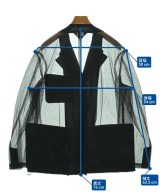 BLACK COMME des GARCONS（ブラックコムデギャルソン）カジュアルジャケット 黒 サイズ:S メンズ/2200621732030
