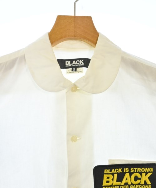 BLACK COMME des GARCONS（ブラックコムデギャルソン）カジュアルシャツ 白 サイズ:S レディース/2200616548288
