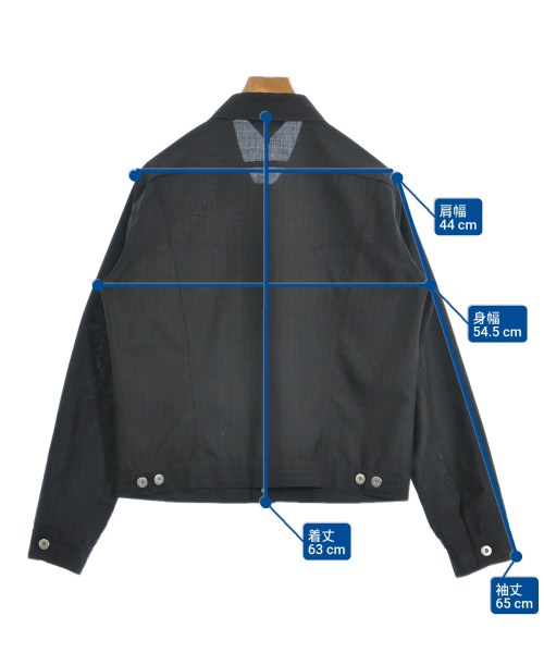 BLACK COMME des GARCONS（ブラックコムデギャルソン）ブルゾン 黒 サイズ:L メンズ/2200622022024