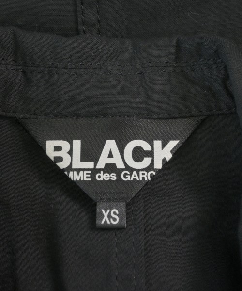 BLACK COMME des GARCONS（ブラックコムデギャルソン）ライダース 黒 サイズ:XS レディース/2200622119045