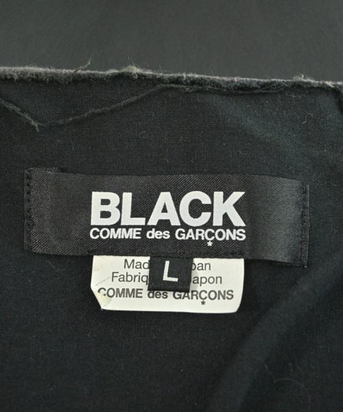 BLACK COMME des GARCONS（ブラックコムデギャルソン）カジュアルシャツ 黒 サイズ:L メンズ/2200622151052