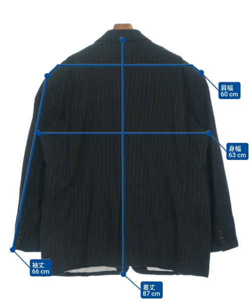 BLACK COMME des GARCONS（ブラックコムデギャルソン）テーラードジャケット 黒 サイズ:L メンズ/2200607746020