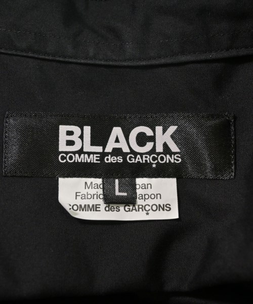 BLACK COMME des GARCONS（ブラックコムデギャルソン）カジュアルシャツ 黒 サイズ:L メンズ/2200623911037