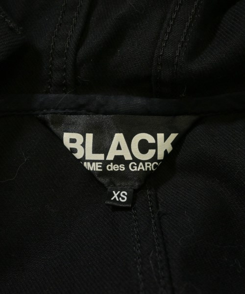 BLACK COMME des GARCONS（ブラックコムデギャルソン）カジュアルジャケット 黒 サイズ:XS レディース/2200615090122