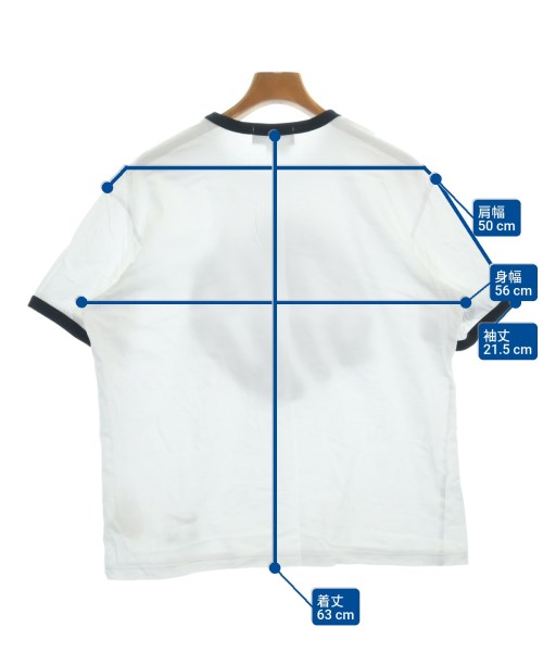 BLACK COMME des GARCONS（ブラックコムデギャルソン）Tシャツ・カットソー 白 サイズ:XXL メンズ/2200624420088