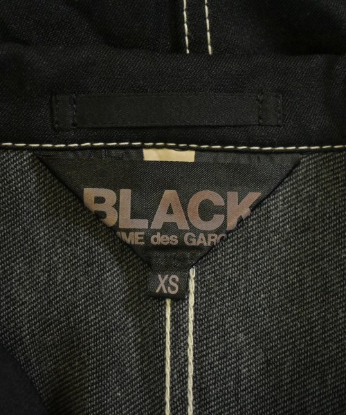 BLACK COMME des GARCONS（ブラックコムデギャルソン）カジュアルジャケット 黒 サイズ:XS レディース/2200624787037