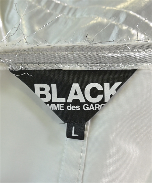 BLACK COMME des GARCONS（ブラックコムデギャルソン）トレンチコート シルバー サイズ:L メンズ/2200625167012