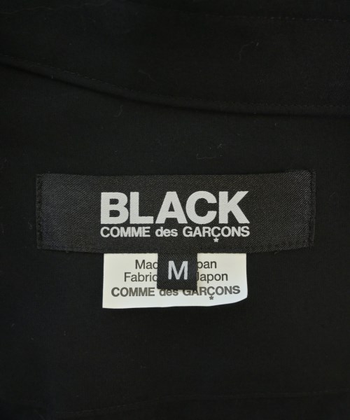 BLACK COMME des GARCONS（ブラックコムデギャルソン）カジュアルシャツ 黒 サイズ:M メンズ/2200624844020