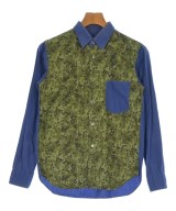 BLACK COMME des GARCONS（ブラックコムデギャルソン）カジュアルシャツ 青 サイズ:S メンズ/2200625861026