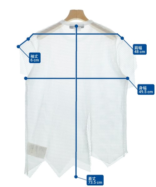 BLACK COMME des GARCONS（ブラックコムデギャルソン）Tシャツ・カットソー 白 サイズ:XS レディース/2200626216016