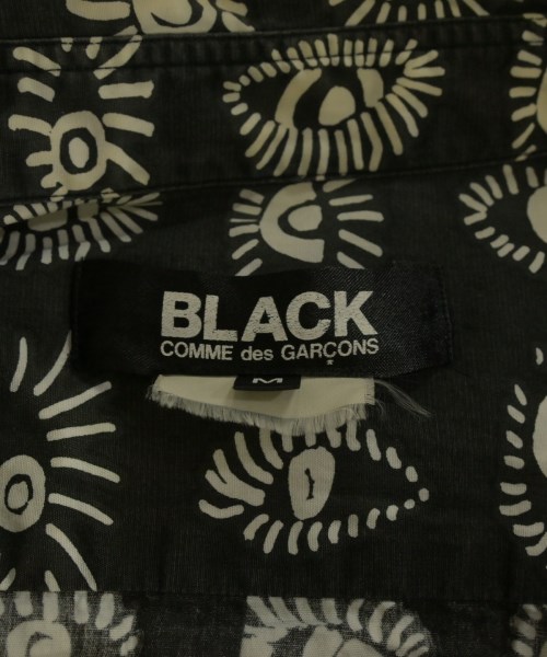 BLACK COMME des GARCONS（ブラックコムデギャルソン）カジュアルシャツ 黒 サイズ:M メンズ/2200626235079