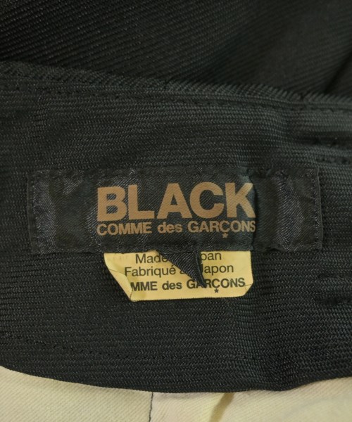 BLACK COMME des GARCONS（ブラックコムデギャルソン）スラックス 黒 サイズ:XS メンズ/2200627086014