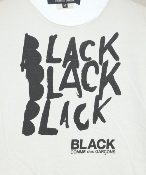 BLACK COMME des GARCONS（ブラックコムデギャルソン）Tシャツ・カットソー 白 サイズ:M レディース/2200627107207