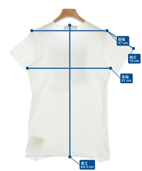 BLACK COMME des GARCONS（ブラックコムデギャルソン）Tシャツ・カットソー 白 サイズ:M レディース/2200627107207
