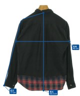 BLACK COMME des GARCONS（ブラックコムデギャルソン）カジュアルシャツ 黒 サイズ:S レディース/2200629223097