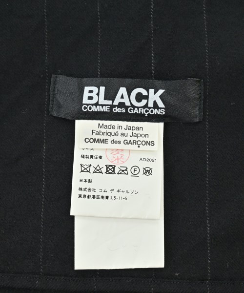 BLACK COMME des GARCONS（ブラックコムデギャルソン）ストール 黒 サイズ:- レディース/2200630378069