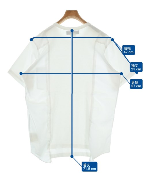 BLACK COMME des GARCONS（ブラックコムデギャルソン）Tシャツ・カットソー 白 サイズ:XL メンズ/2200632656196