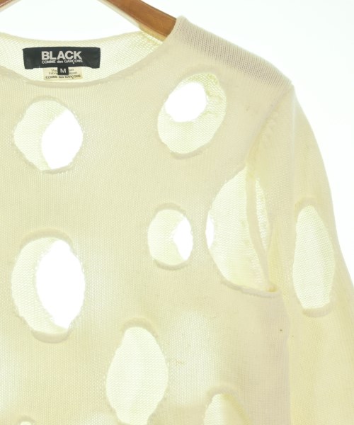 BLACK COMME des GARCONS（ブラックコムデギャルソン）ニット・セーター 白 サイズ:M メンズ/2200553133134