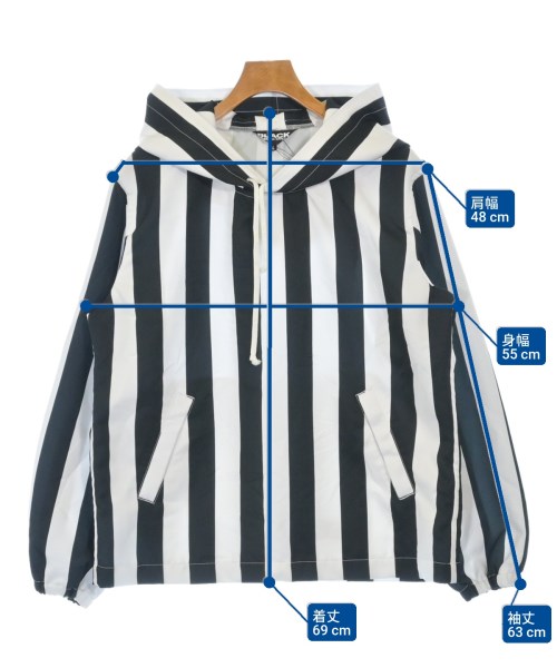 BLACK COMME des GARCONS（ブラックコムデギャルソン）パーカー 白 サイズ:L メンズ/2200607480177