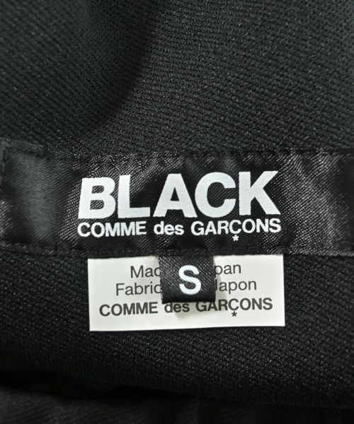 BLACK COMME des GARCONS（ブラックコムデギャルソン）スウェットパンツ 黒 サイズ:S メンズ/2200609937273